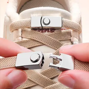"Never Tie Again" No-Tie Elastic Shoelaces | Lazy Shoe Hack for Sneakers Men Women Kids   Elastic Shoelaces | Viral TikTok Trend No Need to Tie and Fix the Artifact TikTok Viral Elastic Shoe Laces | Instant Sneaker Upgrade