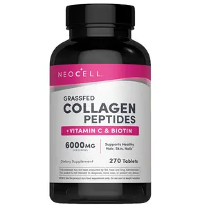 NeoCell Super Collagen With Vitamin C and Biotin, Skin, Hair and Nails Supplement, Includes Antioxidants, Tablet, 270 Count, 1 Bottle