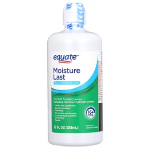 Equate Moisture Last Multi-Purpose Solution for Soft Contact Lenses, 12 fl oz