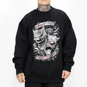 Smile Now Cry Later 11 Chicano Clothing, Chicana Art, Cholo Chola outfit Cotton Fabric Menswear Casual, Streetwear hoodie T-Shirt S-3XL