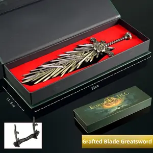 Night Reign DLC Grafted Blade Greatsword – Must-Have for Elden Ring Fans! Gift Zinc Alloy