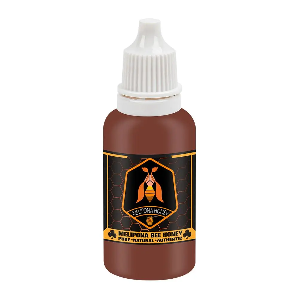 Melipona Honey, Jimerito Honey,Stingless Bee Honey, Meliponini Honey, Miel Melipona, Original, Authentic, Natural, Sweet Flavor, 15ML