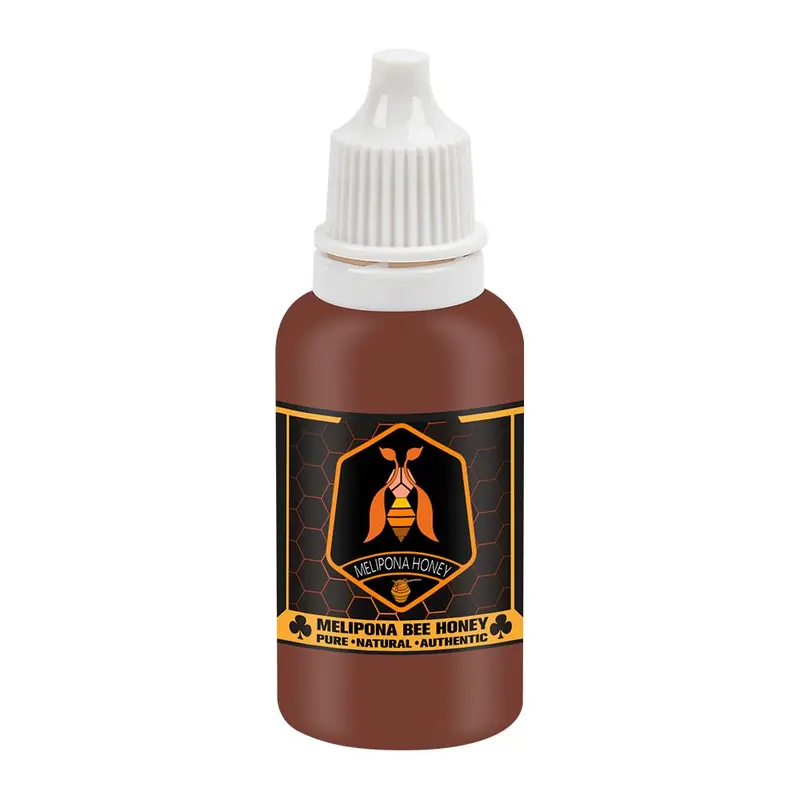 Certified Organic Meliponini Raw Honey - 15ML Authentic, Chemical Free, Antioxidant Rich, Sustainably Harvested, Smooth Sweet Flavor, Ambient Storage, for Adults