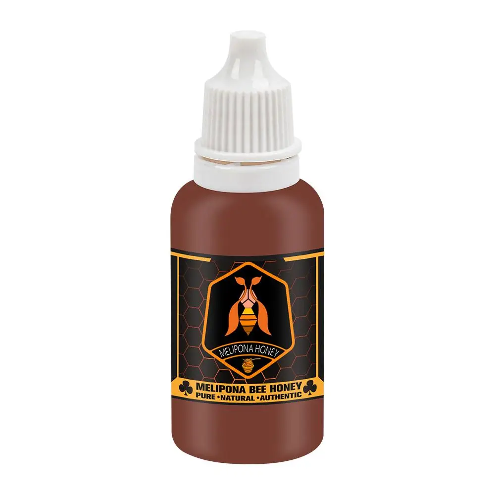 Melipona Honey Stingless Bee Honey Meliponini Honey Miel Melipona Original Authentic Natural Sweet Flavor 15ML