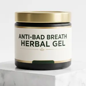 Herbal Oral Care Gel for Fresh Breath – Mint & Green Tea Infused Mouth Gel – Alcohol-Free Daily Oral Freshener – 150ml