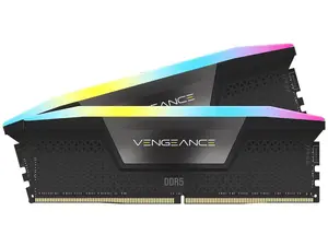 CORSAIR Vengeance RGB 16GB (2 x 8GB) 288-Pin PC RAM DDR5 5200 (PC5 41600) Desktop Memory Model CMH16GX5M2B5200C40