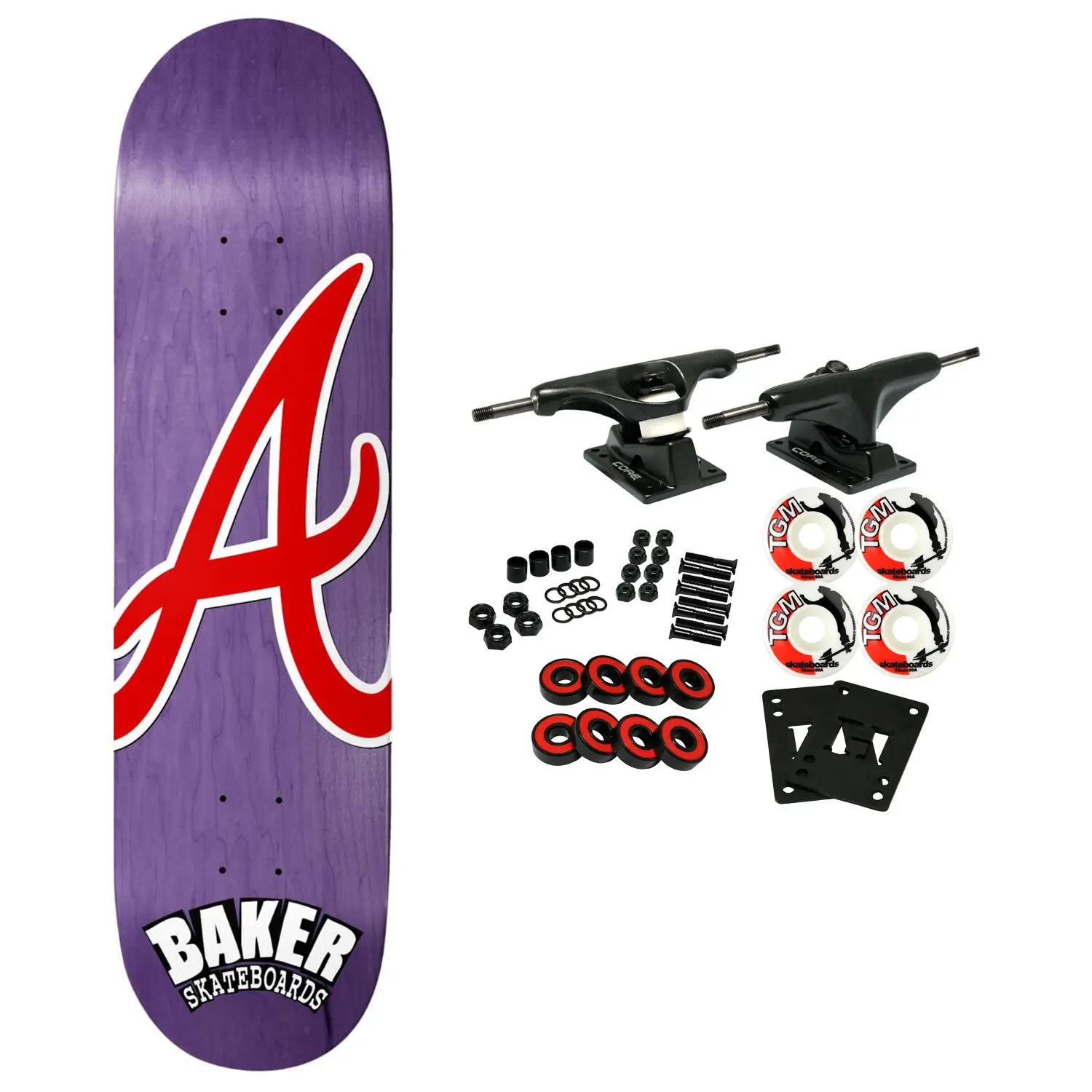 Baker Skateboard Complete Andrew Reynolds ATL 8.5" x 32"