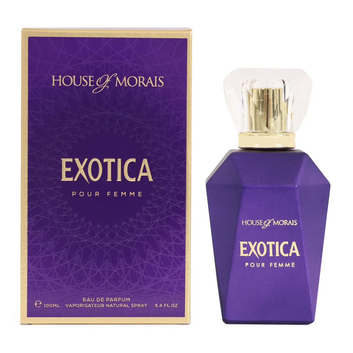 House of Morais Exotica Eau de Parfum Pour Femme 100ml Perfume For Women