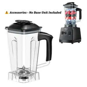 Accessories - PRASKY Professional Blender Cup Accessories - Dry Grinder & Liquid Blender Containers, BPA Free for Coffee/Spices/Smoothies