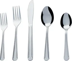 20 Piece Stainless Steel Flatware Set.