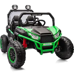 24V/12V Kids UTV, 4WD 2 Seater Ride-on Toy Electric Car for Big Kids with Remote Control