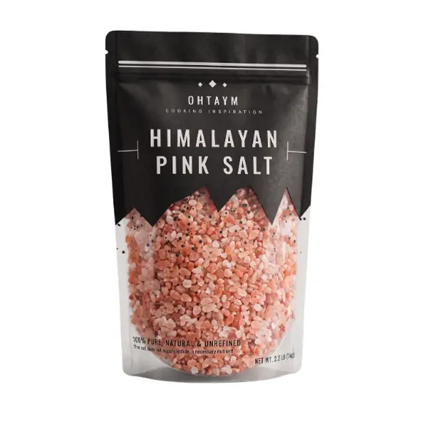 Himalayan Coarse Salt, 2.2 lb/1 Kilo - Nutrient & Mineral Dense Pure Crystal, Unrefined Gourmet Kosher Salt with Flavorful Savory Notes for Grinder Refill, Cooking, Flavor