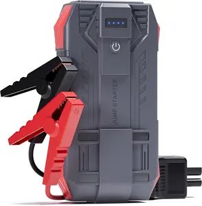 4000A Car Battery Jump Starter, Portable Car Jump Starter for Up to 10L Gas