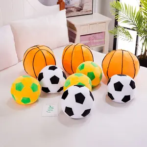 7.9 Inch Plush Toy Football Doll, Creative Filled Soccer Figure, Soft Stuffed Figure, Four Styles, Perfect Christmas & Birthday Gift for Kids
