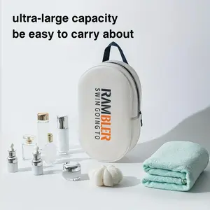 Unisex High-Quality Dry-Wet Separated Swimming Bag, Outdoor Beach Travel Washbag, Crossbody Storage Pouch, Portable Mesh Swim Bag, Swimming Accessories