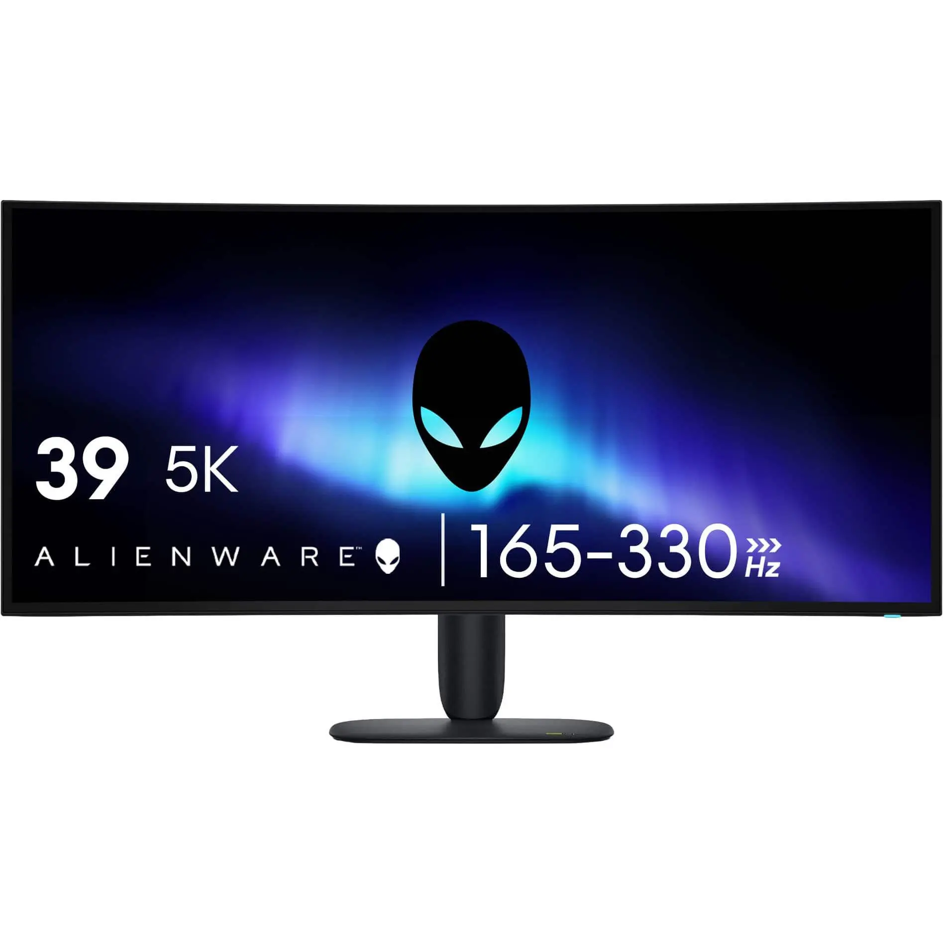 Alienware - 39 5K OLED 330Hz 0.03ms FreeSync Premium Pro and G-SYNC Compatible Curved Gaming Monitor with HDR (HDMI, DisplayPort) - Black