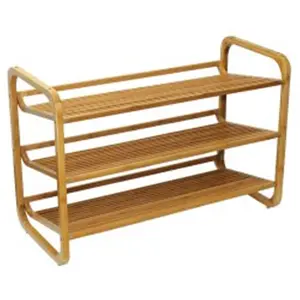 Bamboo Shoe Rack - 3 Tier