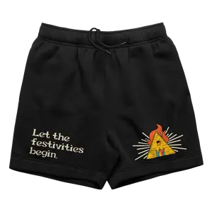 Midsommar Let The Festivities Begin Unisex Fleece Sweat Shorts