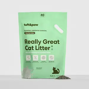Really Great Cat Litter - Tofu Litter, Flushable, 99% Dust-Free, Clumping Really Great Cat Litter - Tofu Litter, Flushable, 99% Dust-Free, Clumping