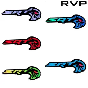 LED Hellcat Redeye Grille Emblem - RGB (Multi-Color + Chasing LEDs) for Charger,-RVP