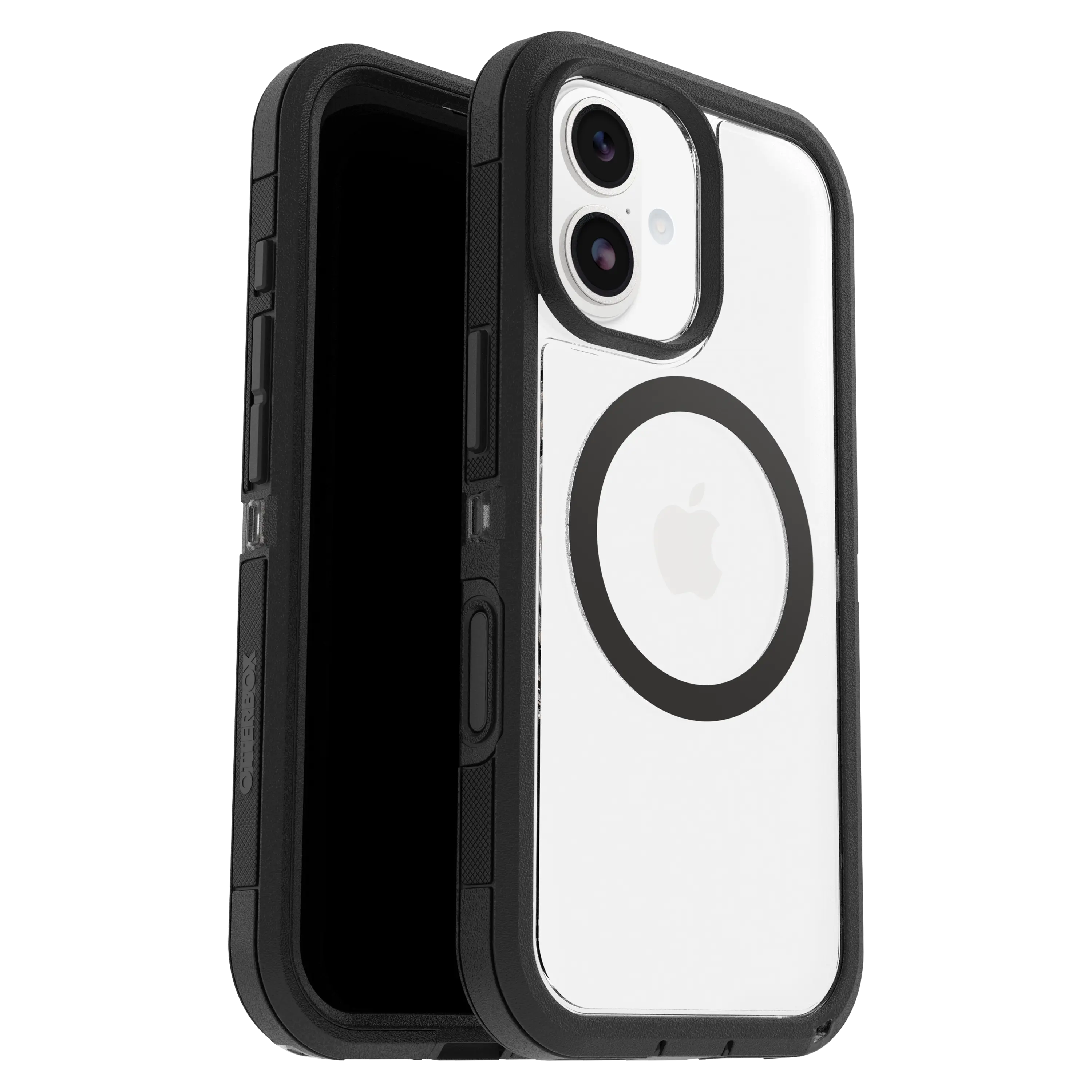OtterBox Defender XT Pro Clear MagSafe Case with Camera Control for Apple iPhone 17 - Dark Side
