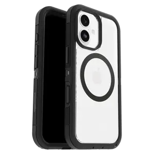 OtterBox Defender XT Pro Clear MagSafe Case with Camera Control for Apple iPhone 17 - Dark Side