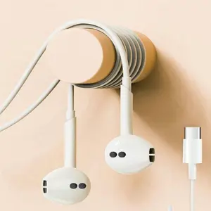 USB C earphones for iPhone 15 wired type c1.2m earphones with microphone and remote control noise reduction function are compatible with iPhone 16/16 Plus/16 Pro/16 Pro Max, iPhone 15 series, Samsung Galaxy S24/S23/S22, Car Play, MacBook, iPad and Pixel-G