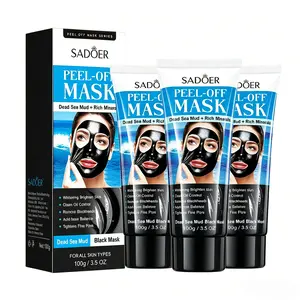 3PCS Dead Sea Mud Black Mask + Mineral-Rich Peel-Off Cleansing Mask Skin Repair [SummerVibes] face