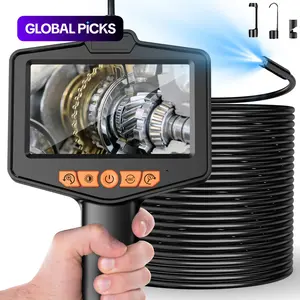 Industrial Endoscope Tools, Work Equipment for Men, 1080P Handheld Borescope with HD Camera, Endoscopy for Cars, Pipelines, Walls, Air Conditioning, Mechanical Maintenance & Garden Use, Men Gifts, Vehicle, Diagnostic Tool #GLOBAL PICKS