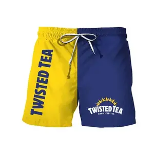 Full Print Tw!sted Tea Hawaiian Shorts, Summer Hawaiian Shorts, Gift for Men Women