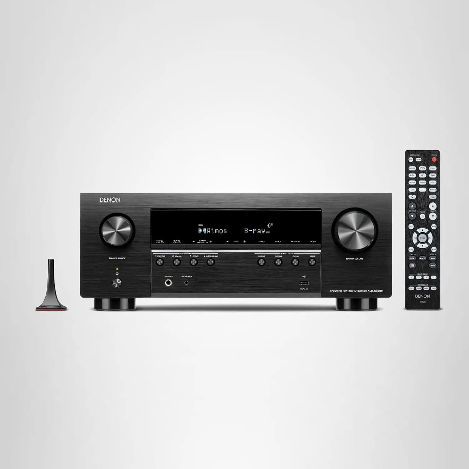 Denon AVR-S980H 7.2-Channel Receiver, Built in Bluetooth and Wi-Fi Plus HEOS Multi-Room Streaming, Dolby Atmos & DTS:X. 90 WPC, 8K/60Hz & 4K/120Hz Video Support, HDMI eARC, Amplifier for Home Audio
