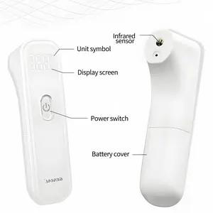 Genial T86 No-Touch LED Digits Quiet Vibration Feedback Large White Display Home Essentials Safety Security One-Touch Operation Accurate Gentle Trusted by Families - Digital, Healthcare