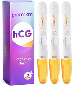 Premom Pregnancy Test Midstream: Early HCG Detection Sticks - 3 Pack Pregnant Test Kit
