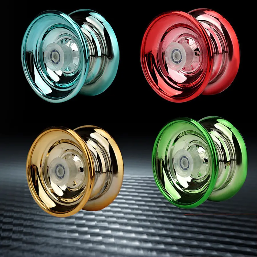 Professional Unisex Aluminum Metal Yoyo for Beginners - Lead-Free Non-Toxic Yo-Yos, Competitive Classic Toy with Accessories for Kids and Adults