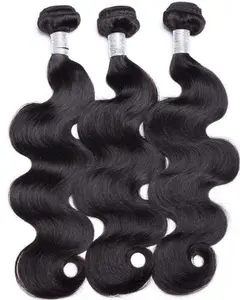 LUCY 100% Virgin Brazilian Human Hair Body Wave 3 Bundles Set For Weaving 300 Grams