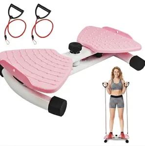 HomeGym Waist Twist Board with Resistance Bands, Non Slip Silent Waist Twister for Core, Twist Board Core Trainer Ab Trainer Resistance Bands Home Workout Equipment #FitTok #GymTok #FitnessAtHome  #UsefulHomeGadgets Exercise and Machine