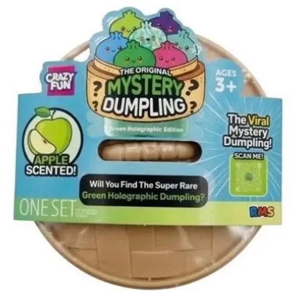 Crazy Fun Stuffed Dumpling | 1 Sealed Blind Pack Stress Relief Toy Scented Apple Edition