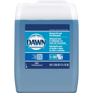 212 MAIN Procter & Gamble Commercial PGC70681 Dawn Manual Pot & Pan Liquid Detergent, Translucent Blue, Household Kitchen Cleaning Grease-Cut Soap