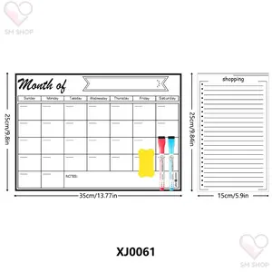 Magnetic refrigerator message board, magnetic no-punch, message note-taking fast! Environmental protection high color value, family warmth in!