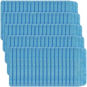 24 Pack Microfiber Mop Pad,  Mop Replacement Heads for Wet Dry Mops, Machine Washable  Household Replacement Pads for Hardwood and Hard Surface Floor Cleaning and Scrubbing