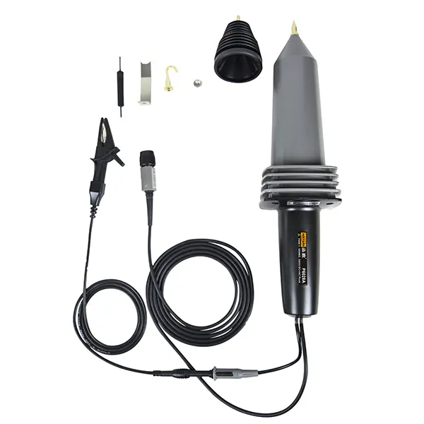 PINTECH P6028A High Voltage Oscilloscope Probe with BNC Connectors, 28kV Max DC, 15kV Max AC, 75MHz, 1000:1 Attenuation Rate, 460g/1lb, 80 x 80 x 320 mm, None