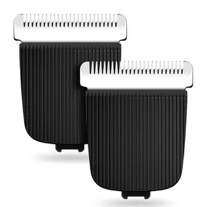 2 Pack Replacement  for Manscaped The Lawn Mower Electric Groin Hair Trimmer , Hygienic Snap-In Replacement  Compatible with Manscaped Lawn Mower 4.0 3.0 2.0 Replaceable , Black