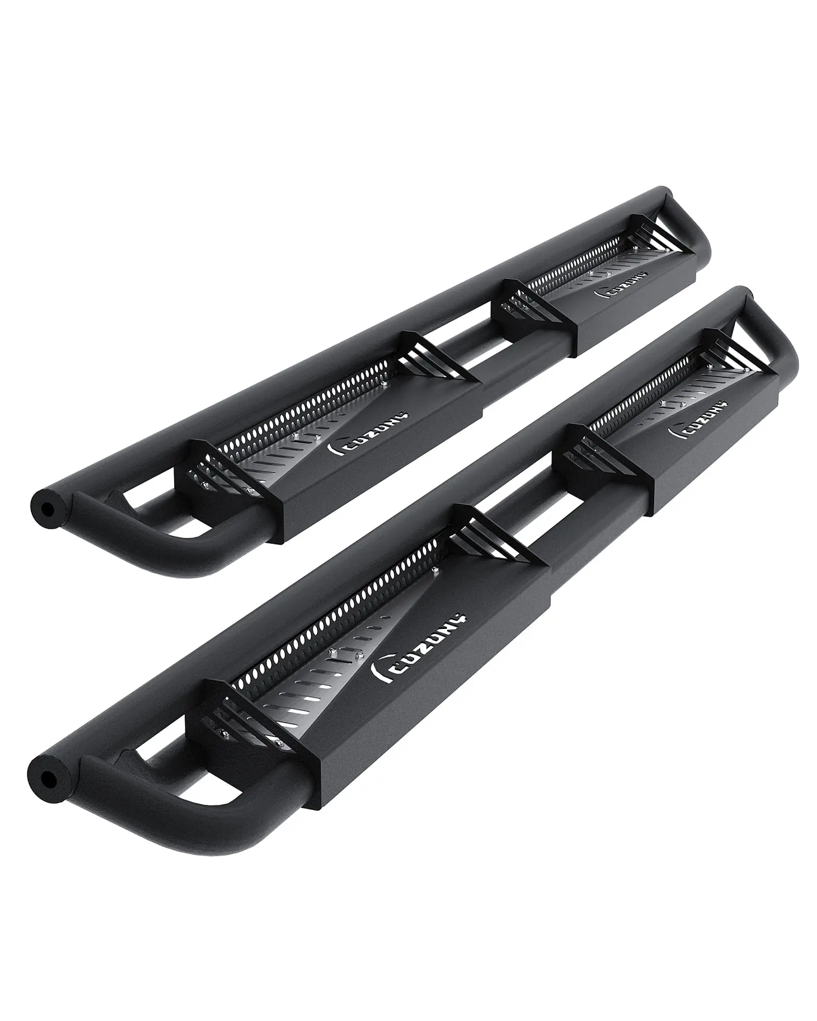 GARVEE Running Boards, 6" Drop Side Step Bars for 2007-2018 Jeep Wrangler JK 4 Door, Black Powder Coated Running Boards