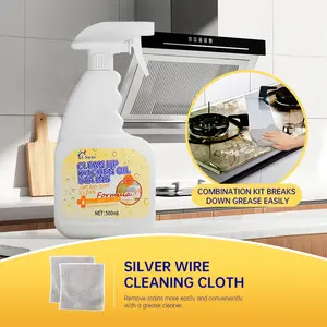 Liapu- Heavy-Duty Degreaser & Multi-Surface Cleaner – Tackles Tough Grease on Kitchen, Oven, Stove, Range Hood & Beyond.