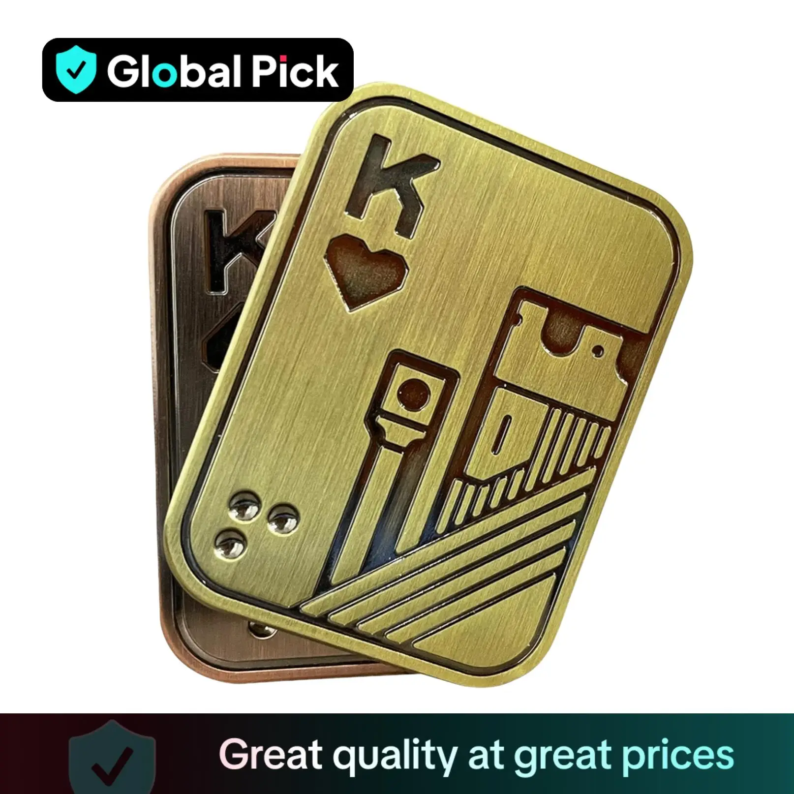 Poker Card Push Pop Bubble Fidget Toy, Stress Relief Toy for Kids & Adults, Fidget Gadget