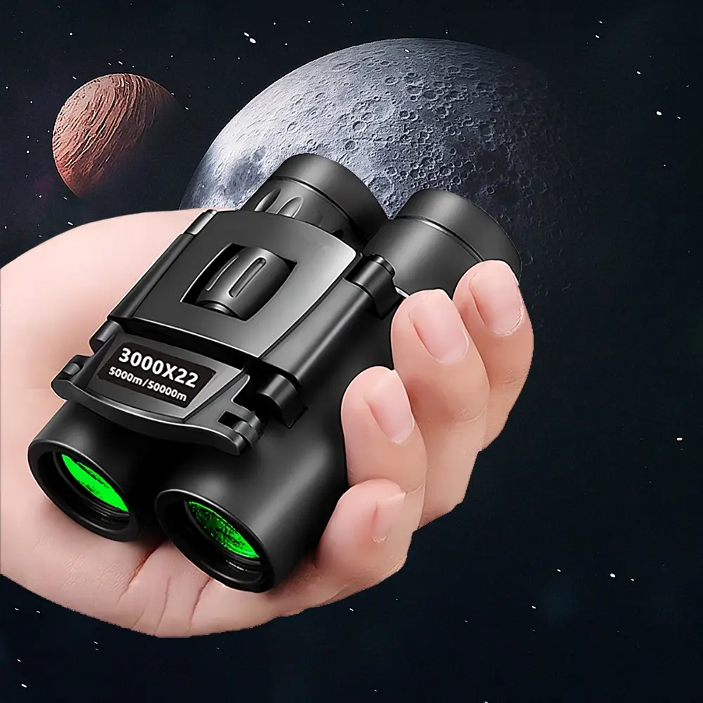 3000x22 high-definition binoculars, portable long-distance telescope, suitable for outdoor sports, climbing, camping, Hiking Essentials, travel, gifts, concerts, Powerful Telescope