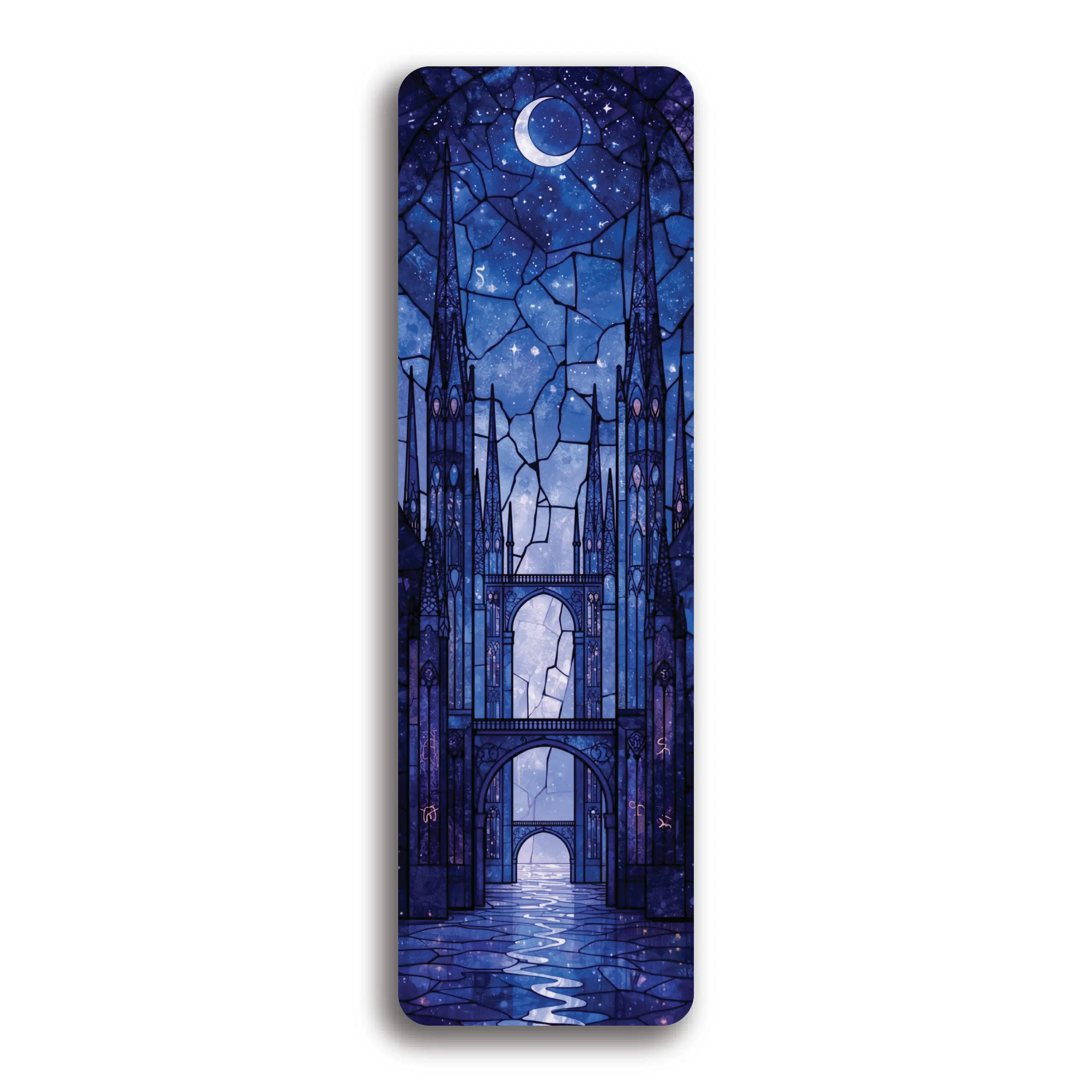 Starlight City (Translucent) - UV Printed Acrylic Bookmark