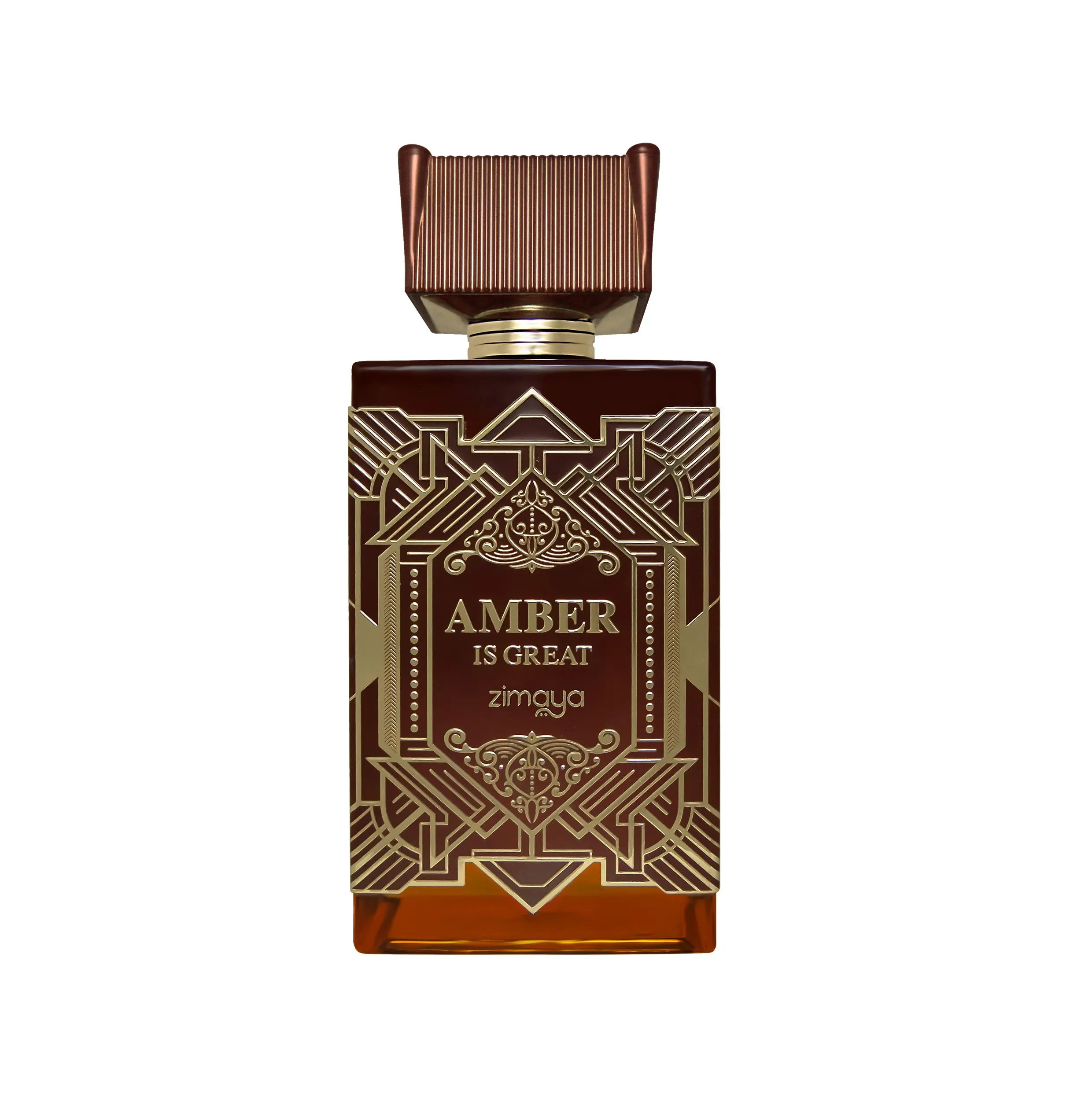 Zimaya Amber Is Great Eau de Parfum – Addictive & Hypnotic Unisex Fragrance, 100ml (3.4 oz)