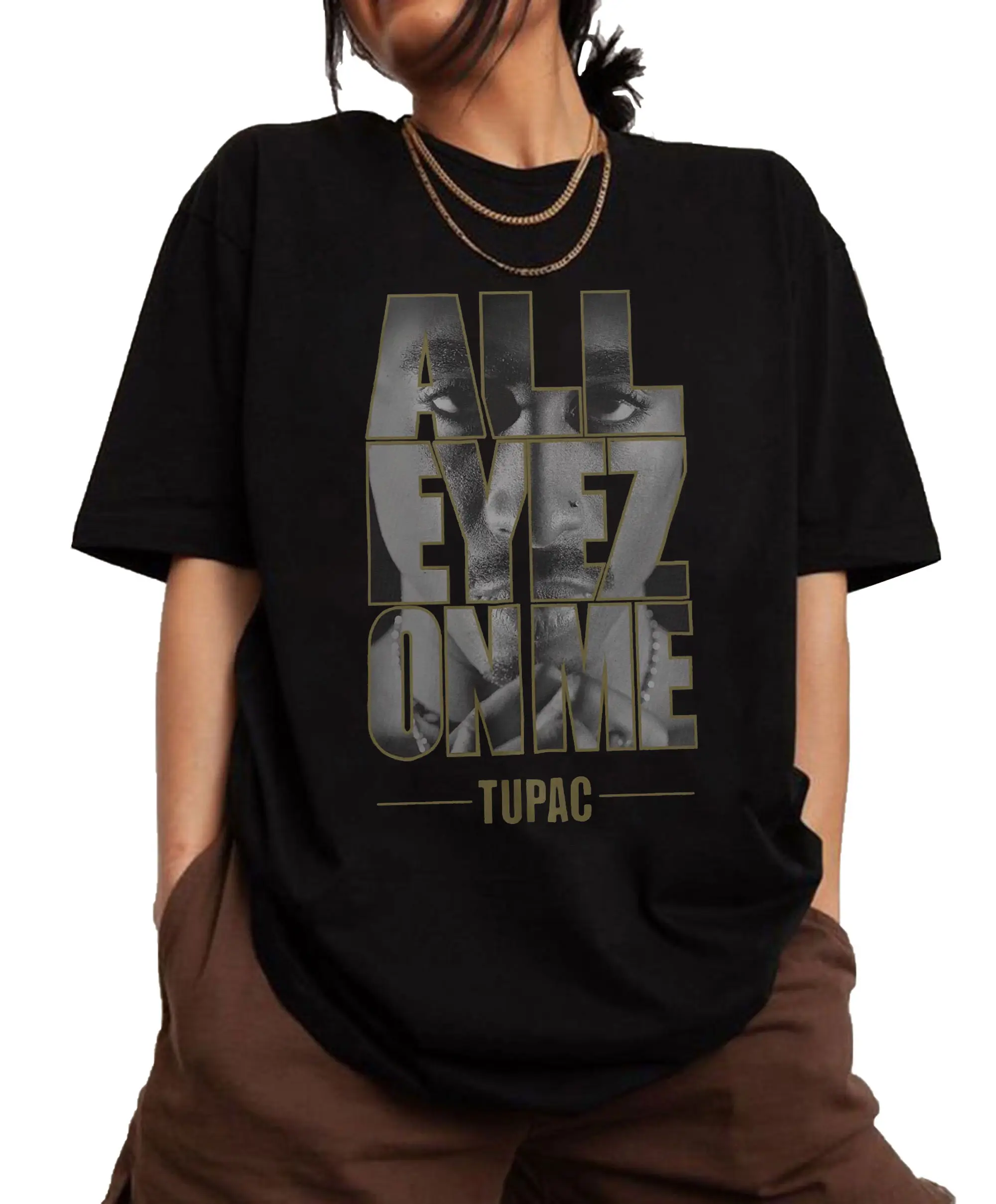 Tupac All Eyez On Me Shirt, 2pac Shirt, Tupac Shakur Shirt, 1990s Vintage Retro Unisex Shirt, Vintage 90s Bootleg Style T-shirt, Hip Hop Legends Shirt, Rapper Merch