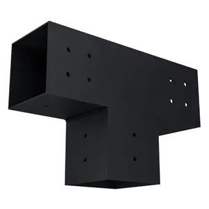 Universal 4x4 Steel T Bracket (14-Gauge Steel)